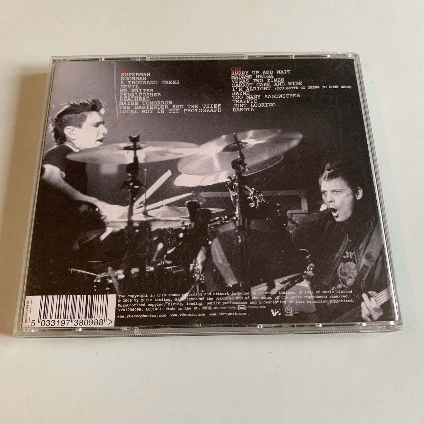 CD - Stereophonics - Live From Dakota - 2006 Occasion