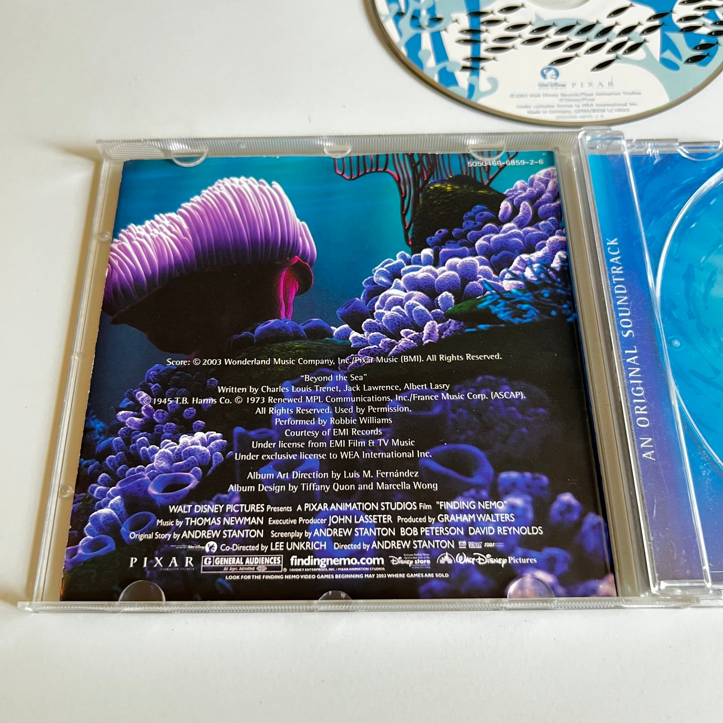 CD - Finding Nemo Disney (An Original Soundtrack) - 2003