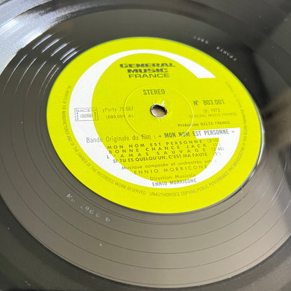 Ennio Morricone - Mon Nom Est Personne - Bande Originale Du Film - LP 1973