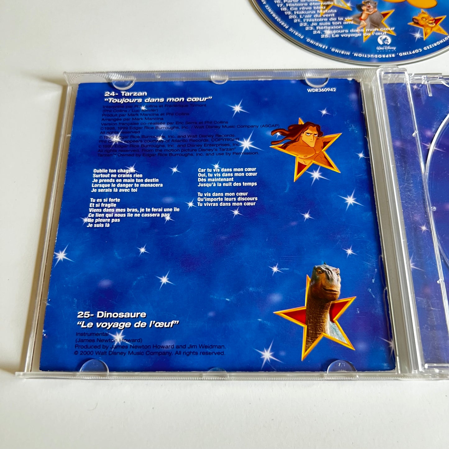 CD - Les Plus Belles Chansons Des Grands Films De Walt Disney - 2000