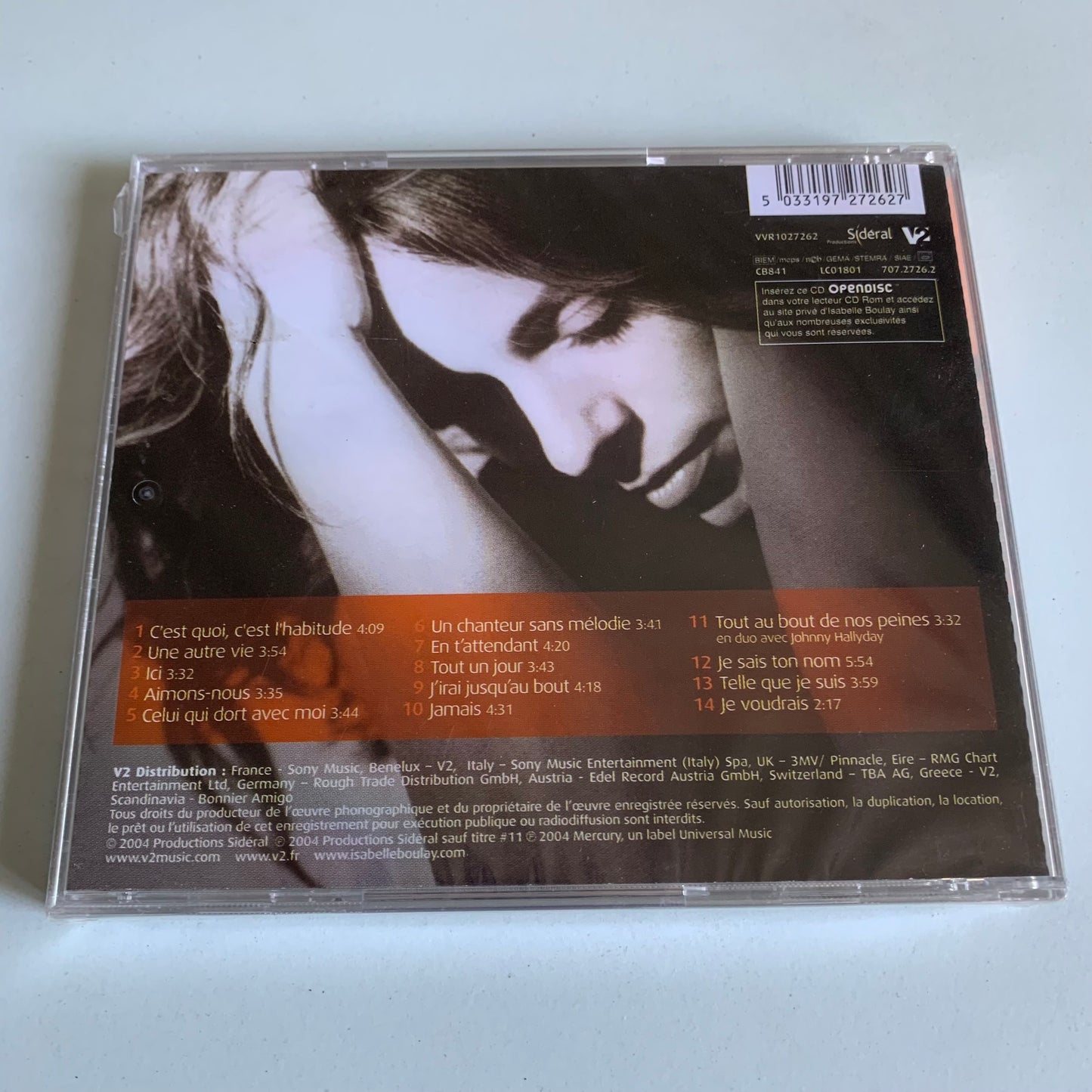 Isabelle Boulay - Tout Un Jour - 2004 Neuf sous Blister