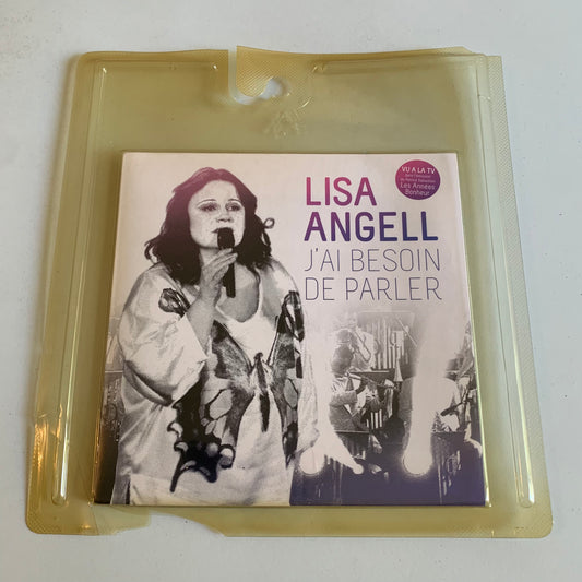 CD - Lisa Angell - J'ai Besoin De Parler - Single 2011 Neuf