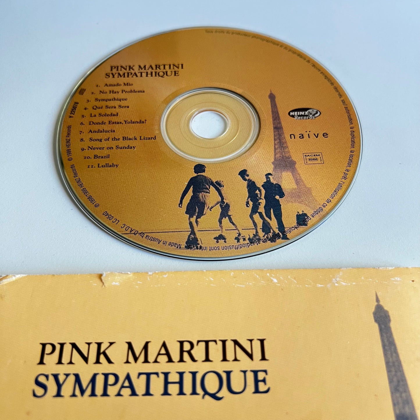 CD - Pink Martini - Sympathique - 1999