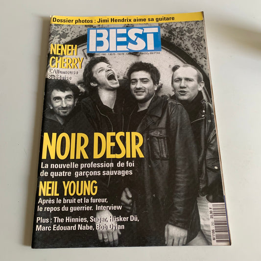 Magazine - Best 293 Déc 1992 - Noir Désir - Neil Young - Bob Dylan