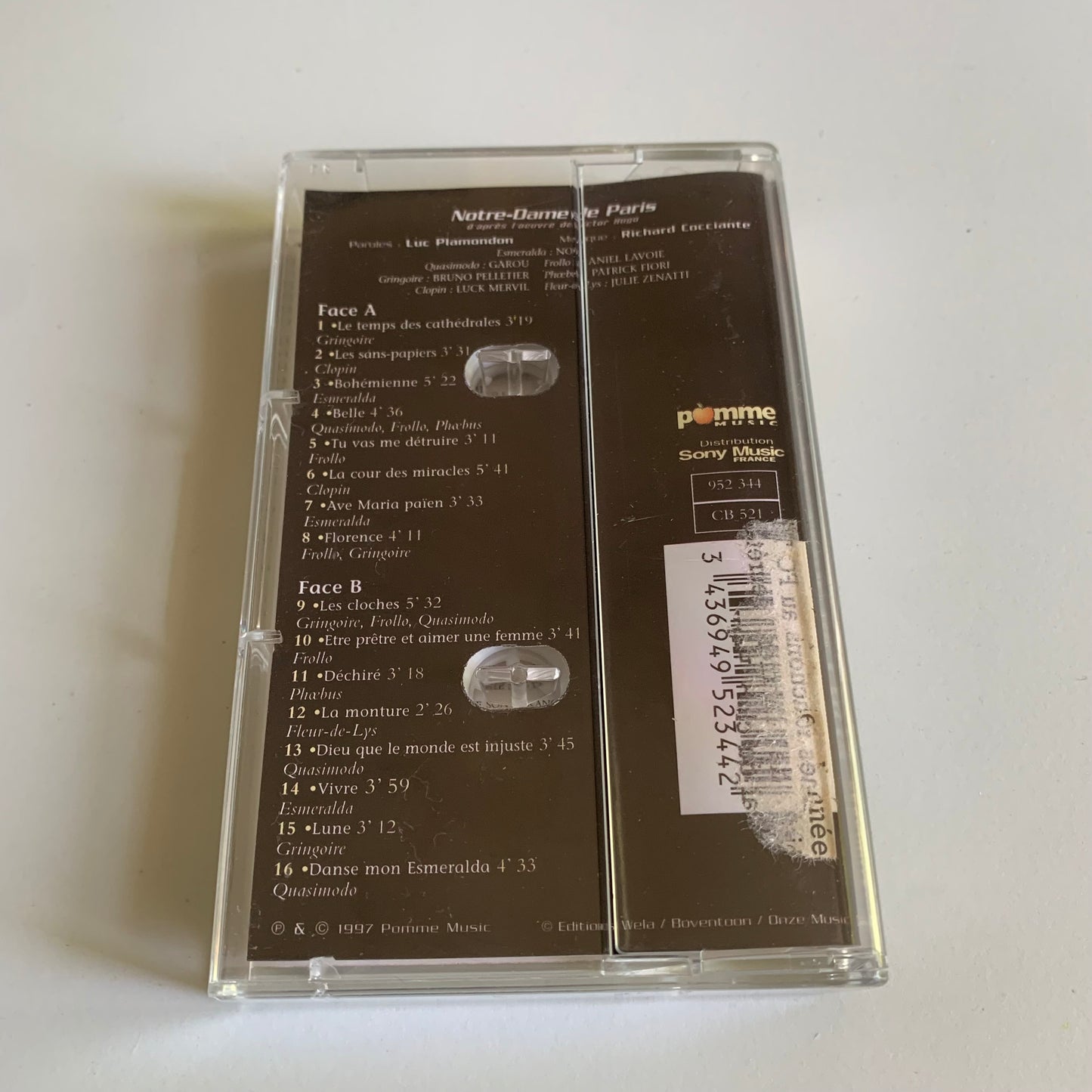 Luc Plamondon - Notre-Dame De Paris - 1997 Occasion