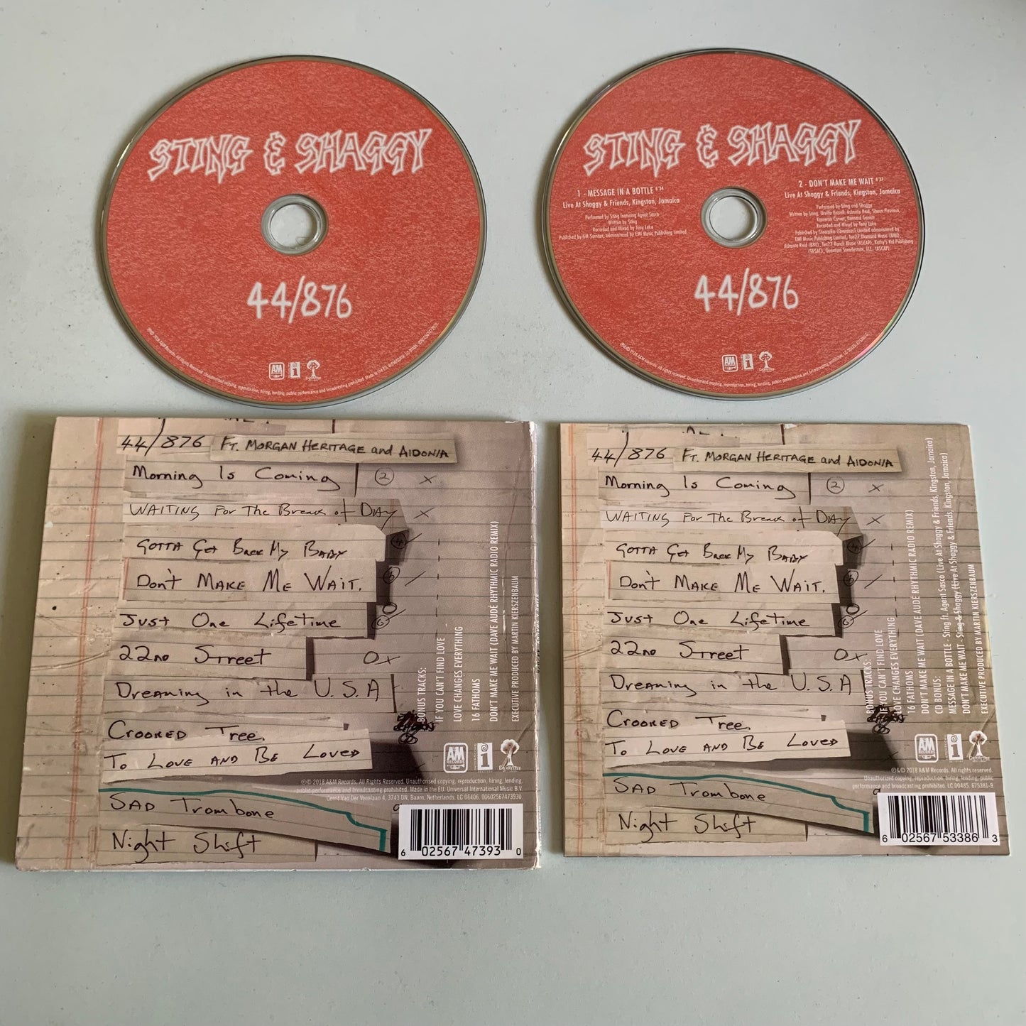 CD - Sting Shaggy - 44/876 - 2018 Occasion