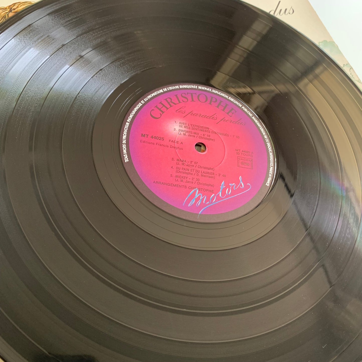 Christophe - Les Paradis Perdus - LP 1973 Occasion