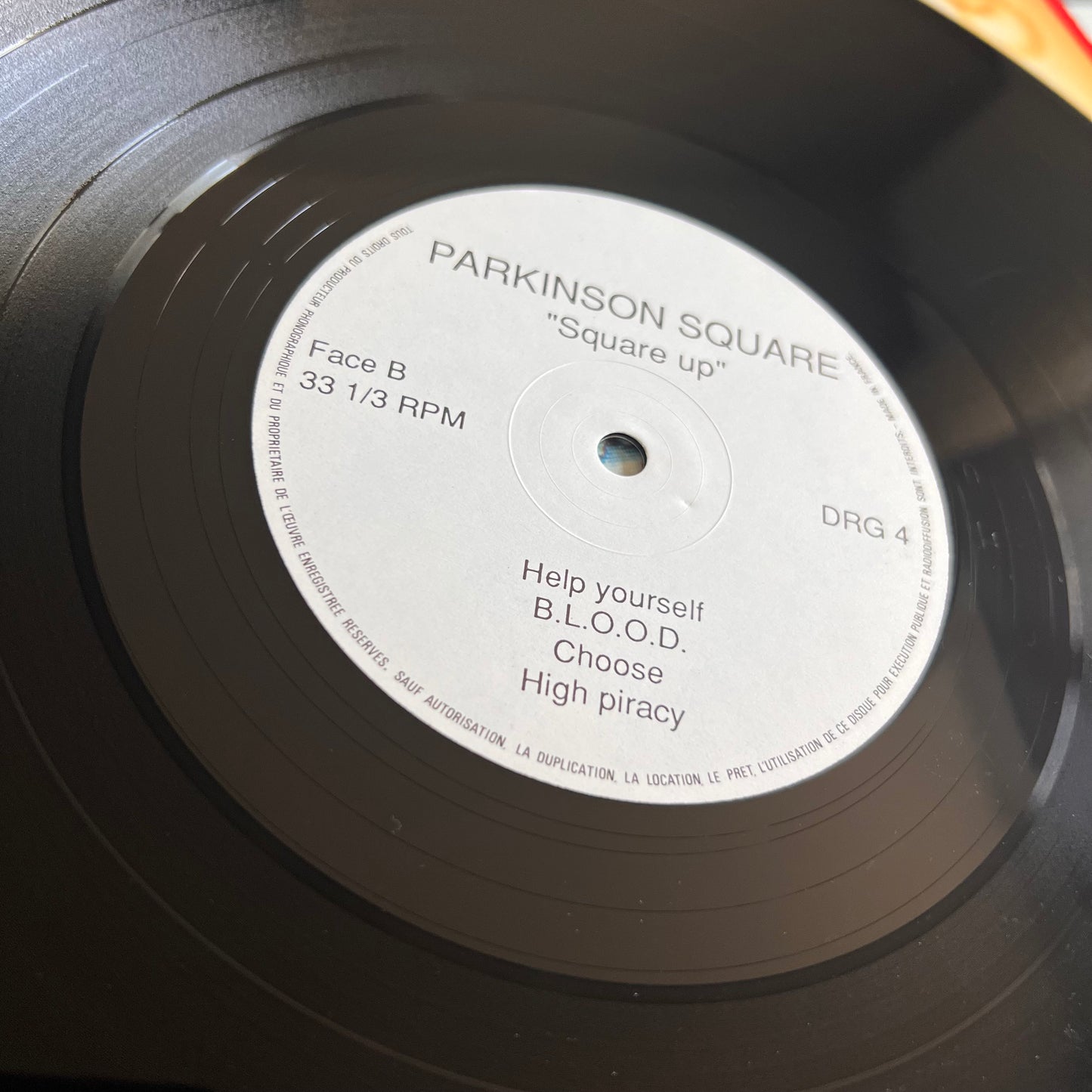 Parkinson Square - Square Up - LP 1989