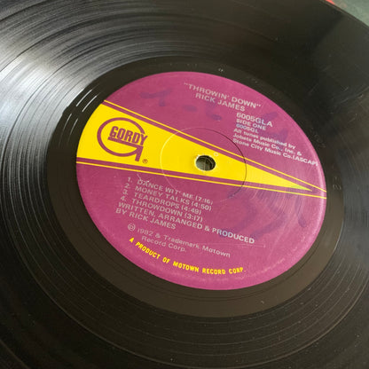 Rick James - Throwin' Down - LP 1982