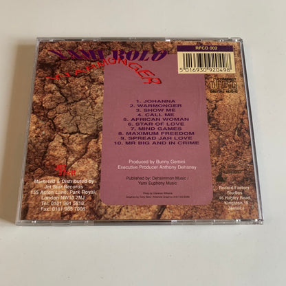CD - Yami Bolo - Warmonger - 1995
