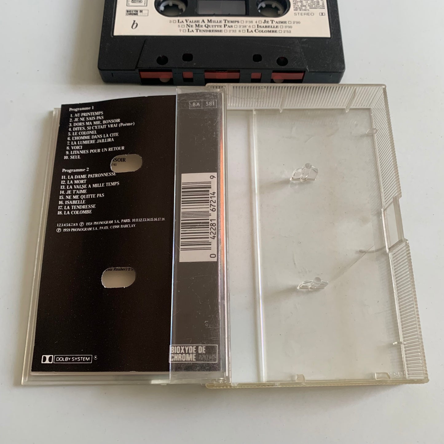 Jacques Brel - La Valse À Mille Temps - 1988 Occasion