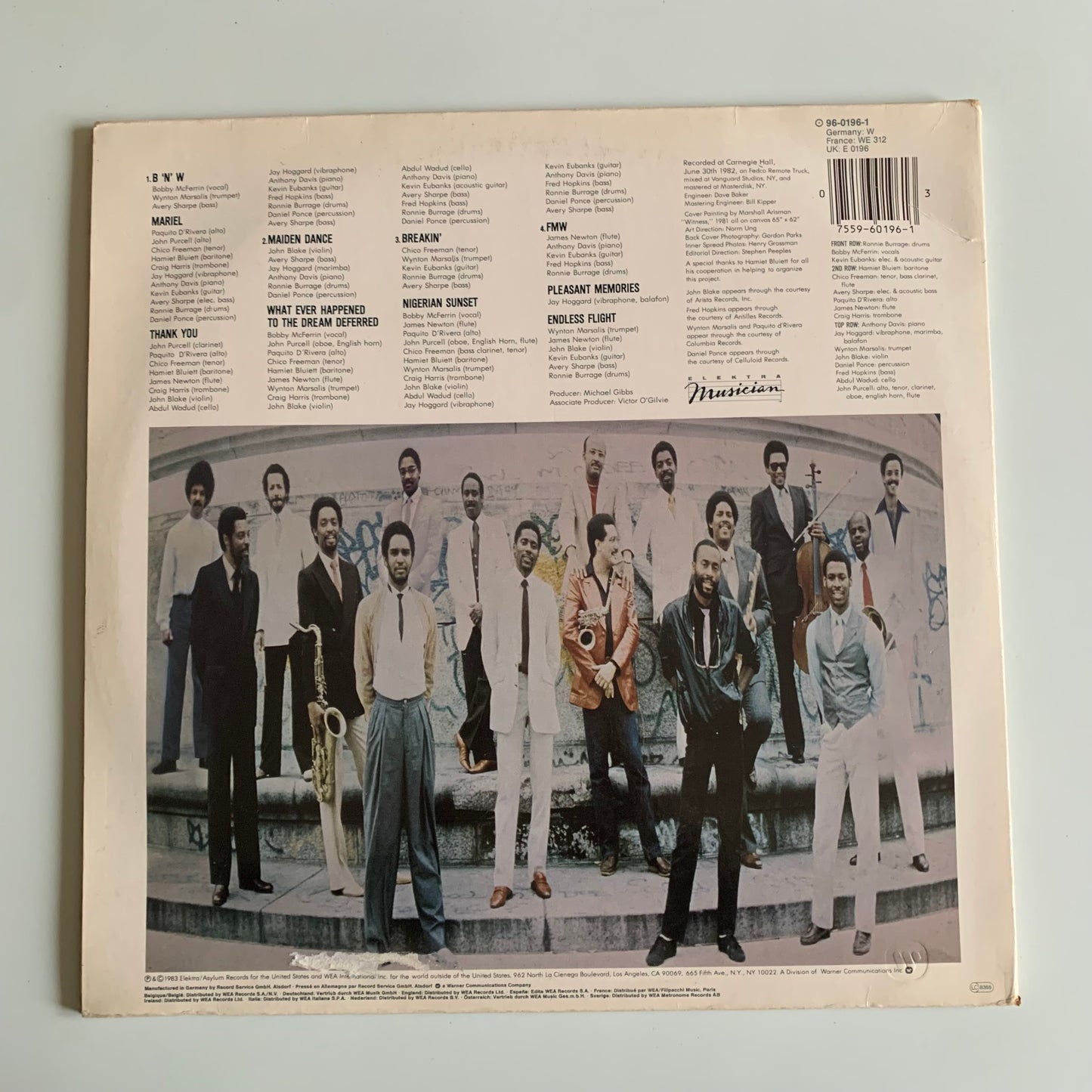 The Young Lions - Concert New Music Played Seventeen Exceptional Young Musicians - Double LP 1983