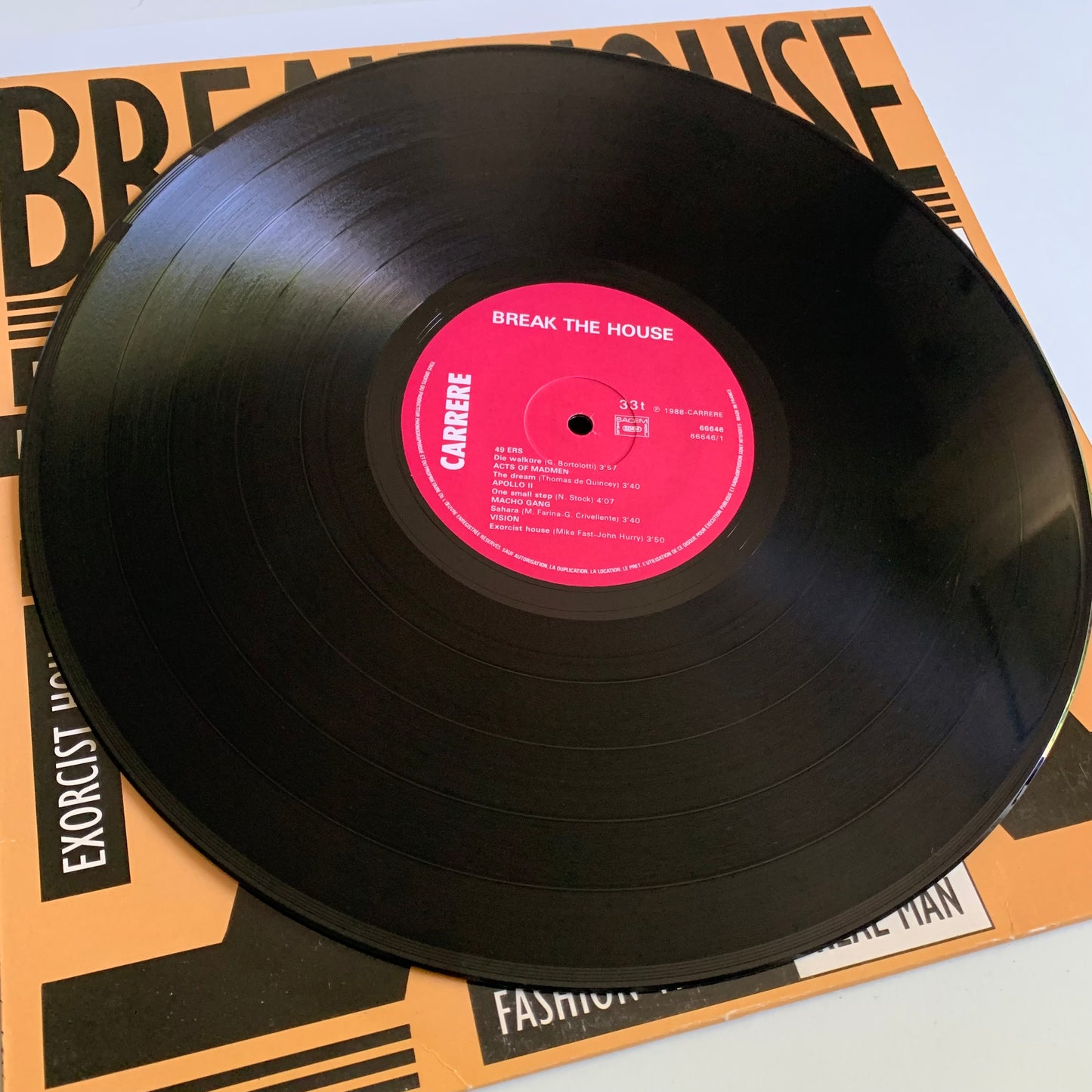 Variétés Compilation - Break The House - LP 1988 Occasion