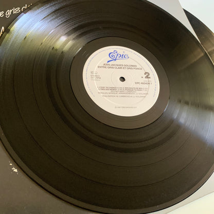 Jean Jacques Goldman - Entre Gris Clair et Gris Foncey - Double LP 1987 Occasion