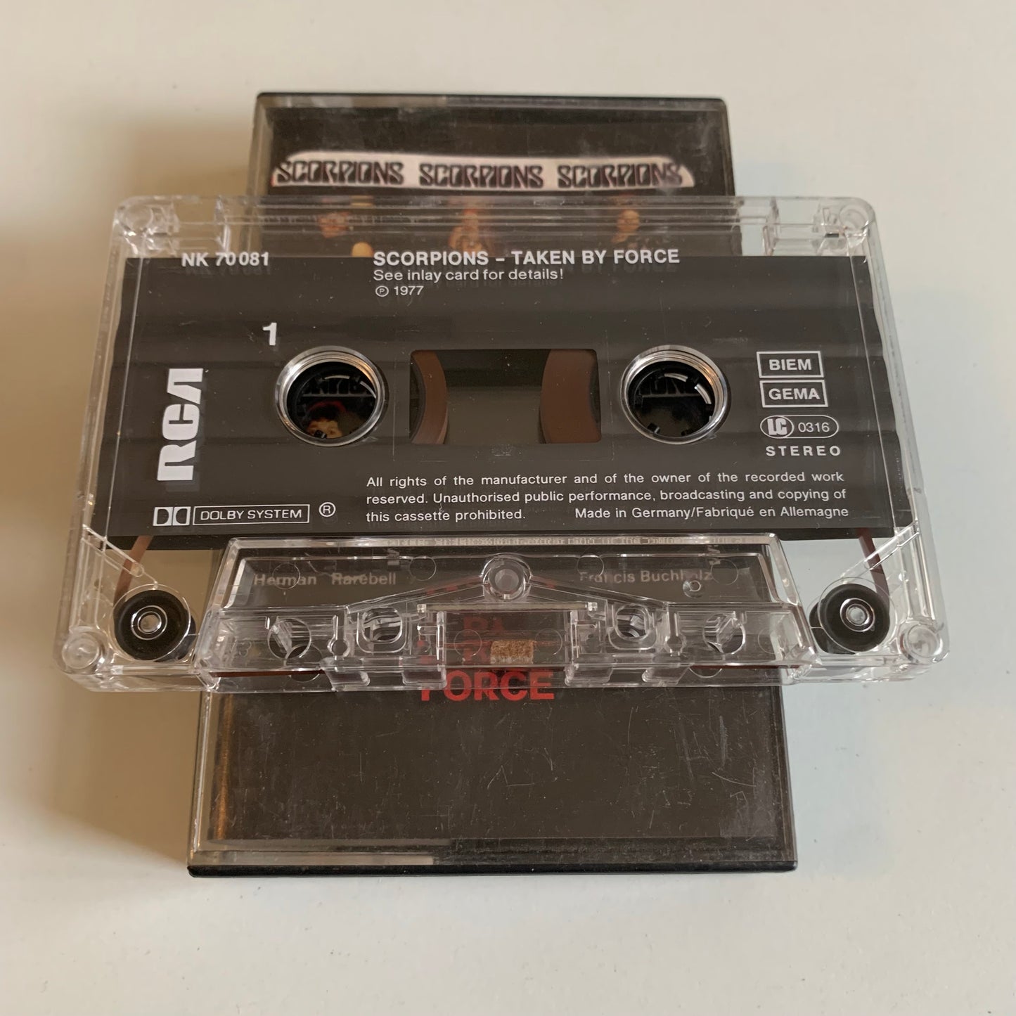 Scorpions - Taken By Force - Occasion