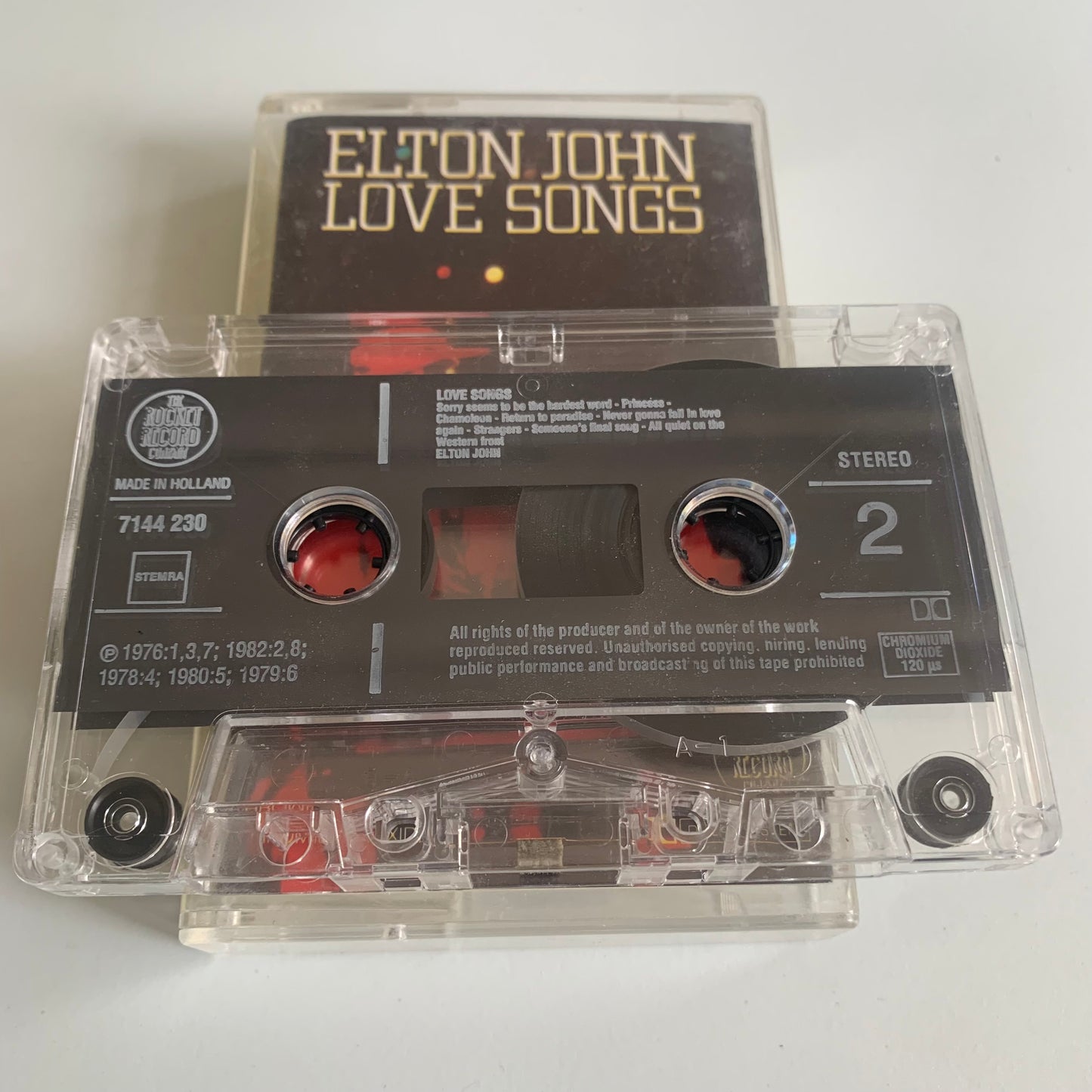 Elton John - Love Songs - 1982 Occasion