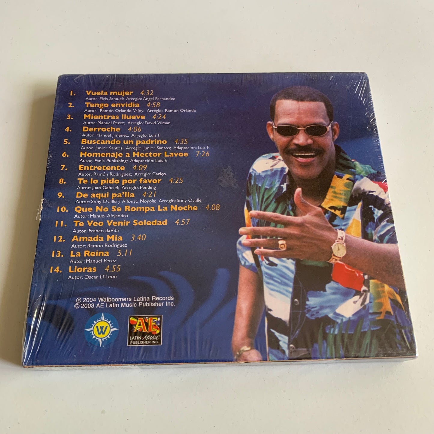 Raulin Rosendo - De Aqui Pa'lla - 2004 Neuf sous Blister