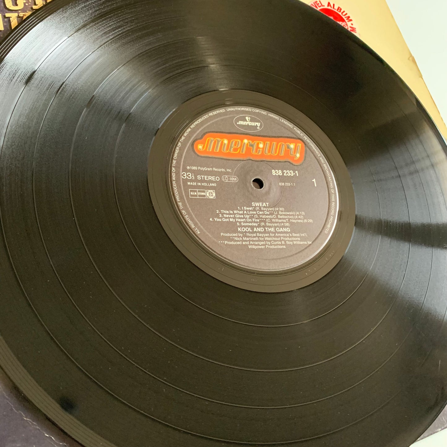 Kool & The Gang - Sweat - LP 1989