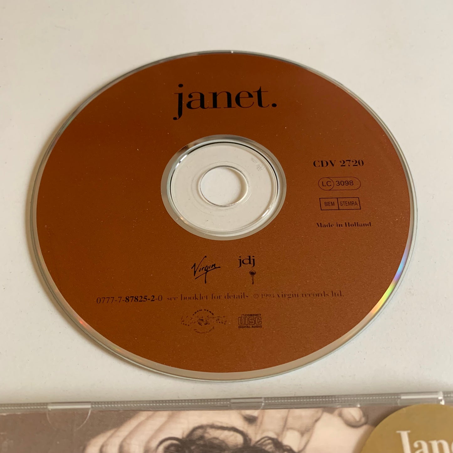 CD - Janet Jackson - Janet. - 1993 Occasion