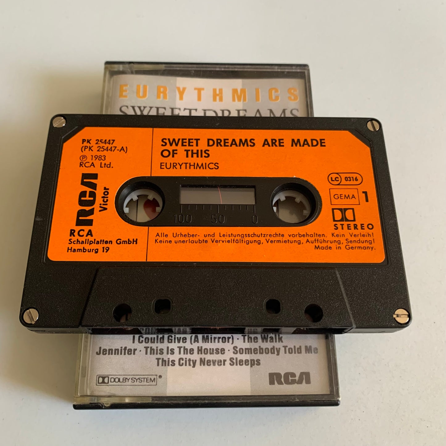 Eurythmics - Sweet Dreams - Are Made Of This - 1983 Occasion