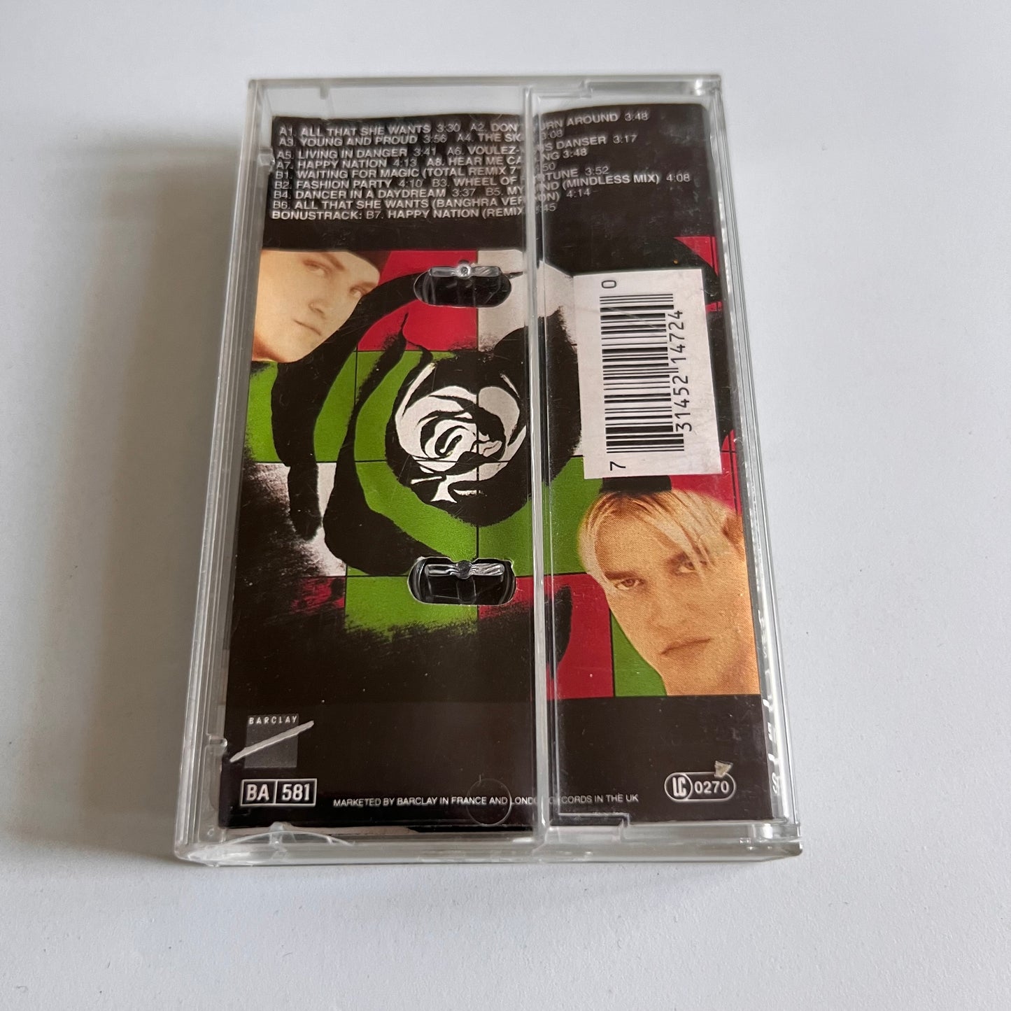 Ace Of Base - Happy Nation (U.S. Version) - 1993✨