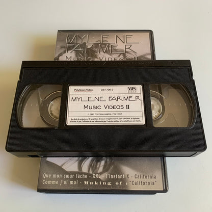 Mylène Farmer - Music Videos 2 - VHS 1997 Occasion