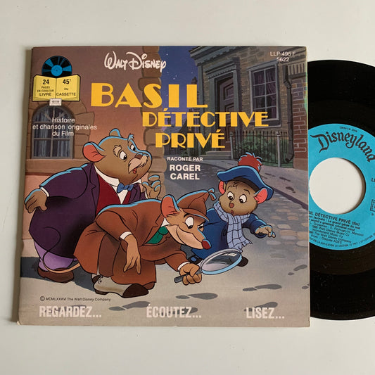 Disney - Basil Détective Privé - 45 Tours 1986 Occasion