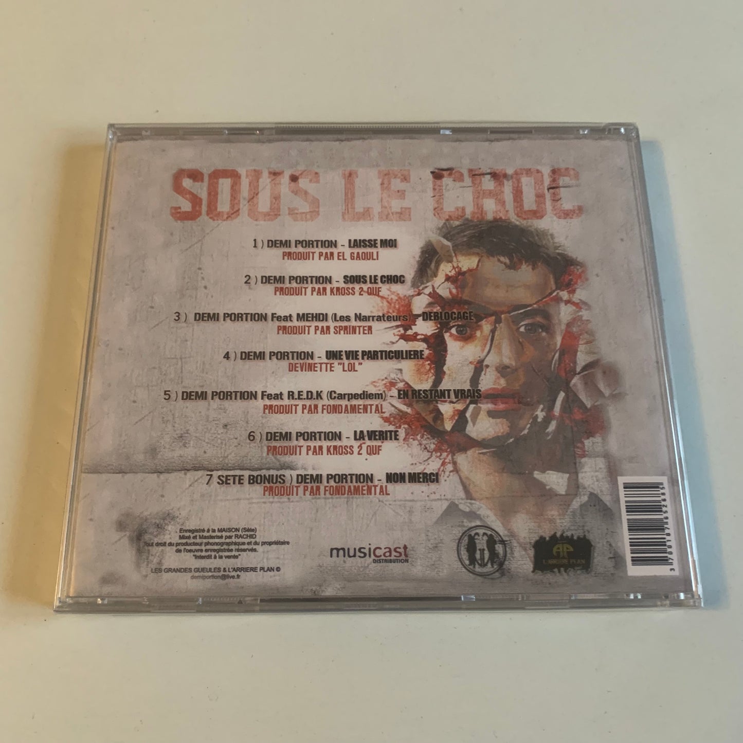 CD - Demi Portion - Sous Le Choc - Neuf sous Blister