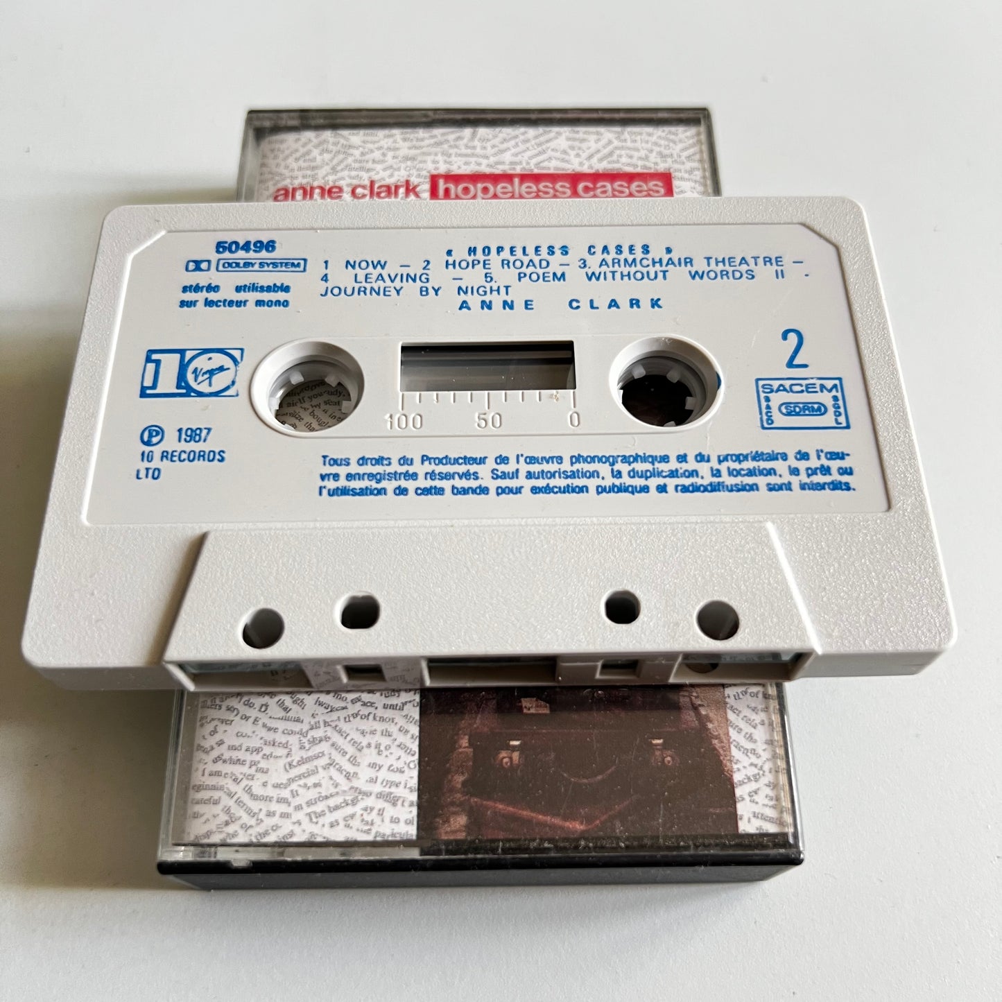 Anne Clark - Hopeless Cases - 1987