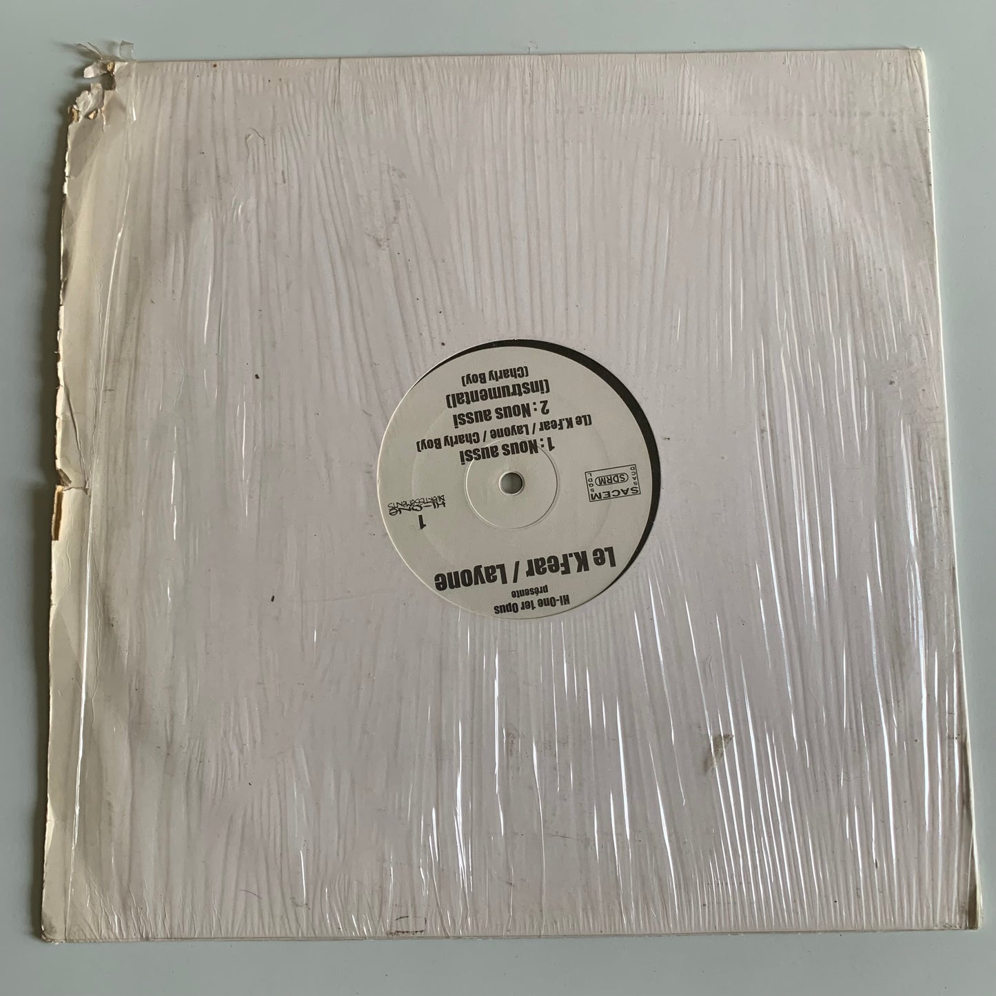 Hi-One 1er Opus - Le K.Fear / Layone - La Toxine / La Fouine - 12” Occasion