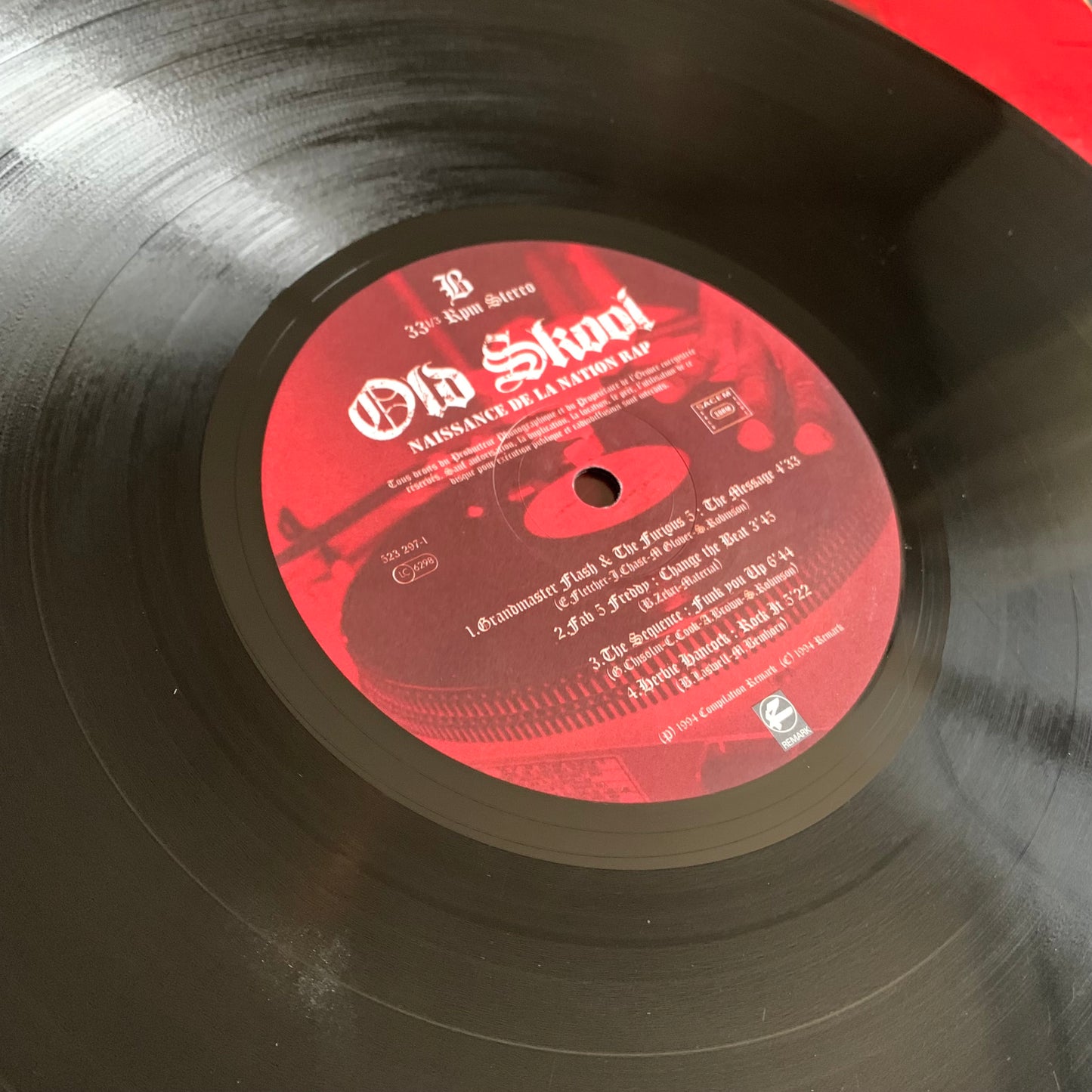 Compilation - Old Skool : Naissance De La Nation Rap - LP 1994