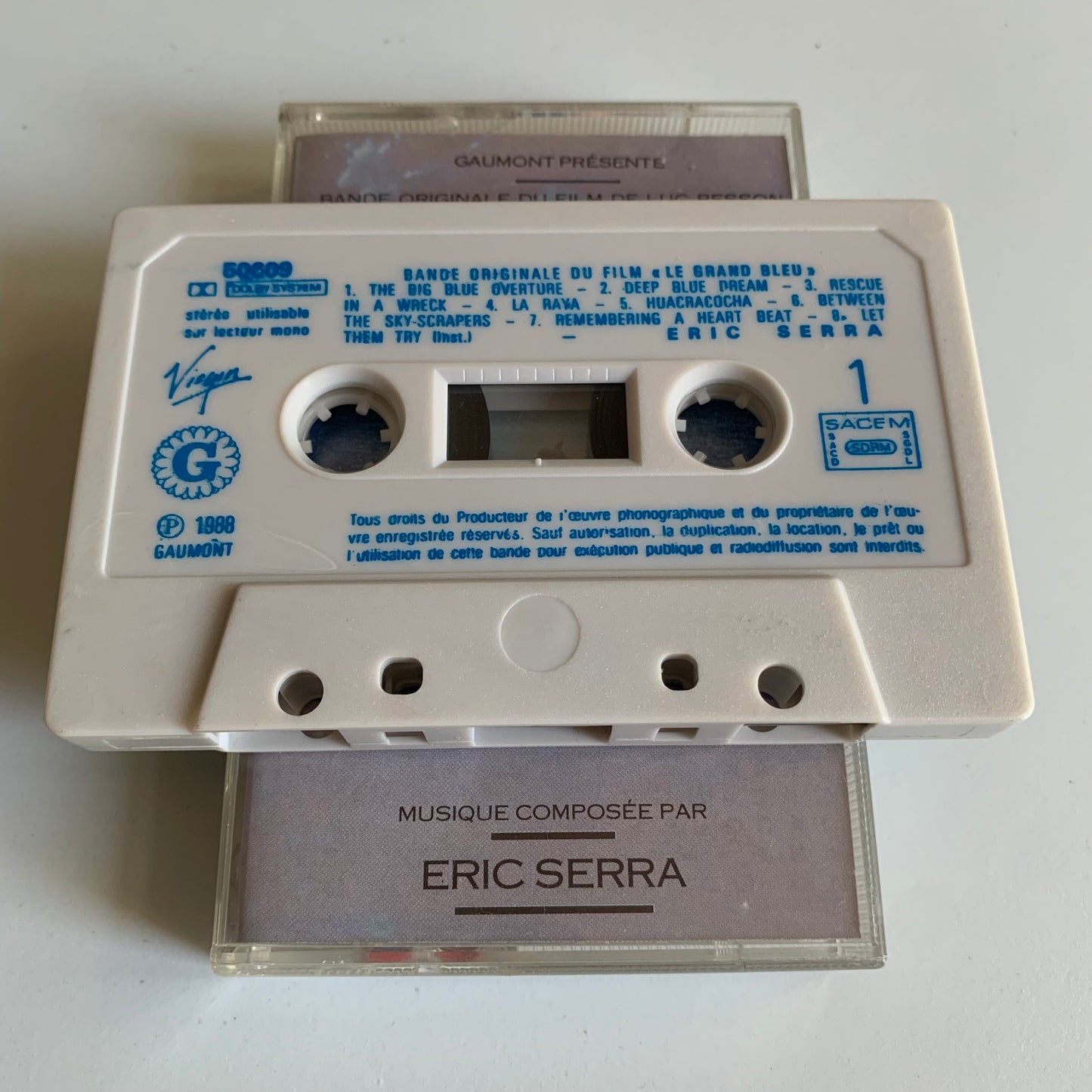 Eric Serra - Le Grand Bleu (Bande Originale Du Film) - 1988 Occasion