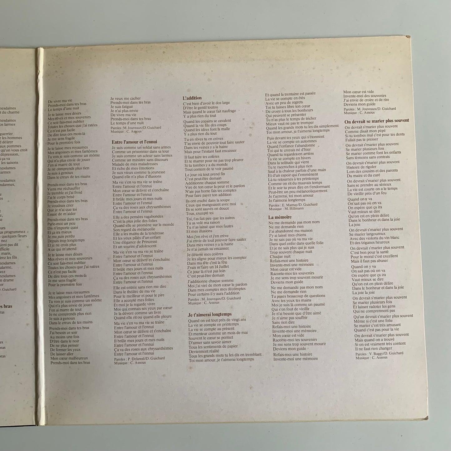 Daniel Guichard - LP 1979