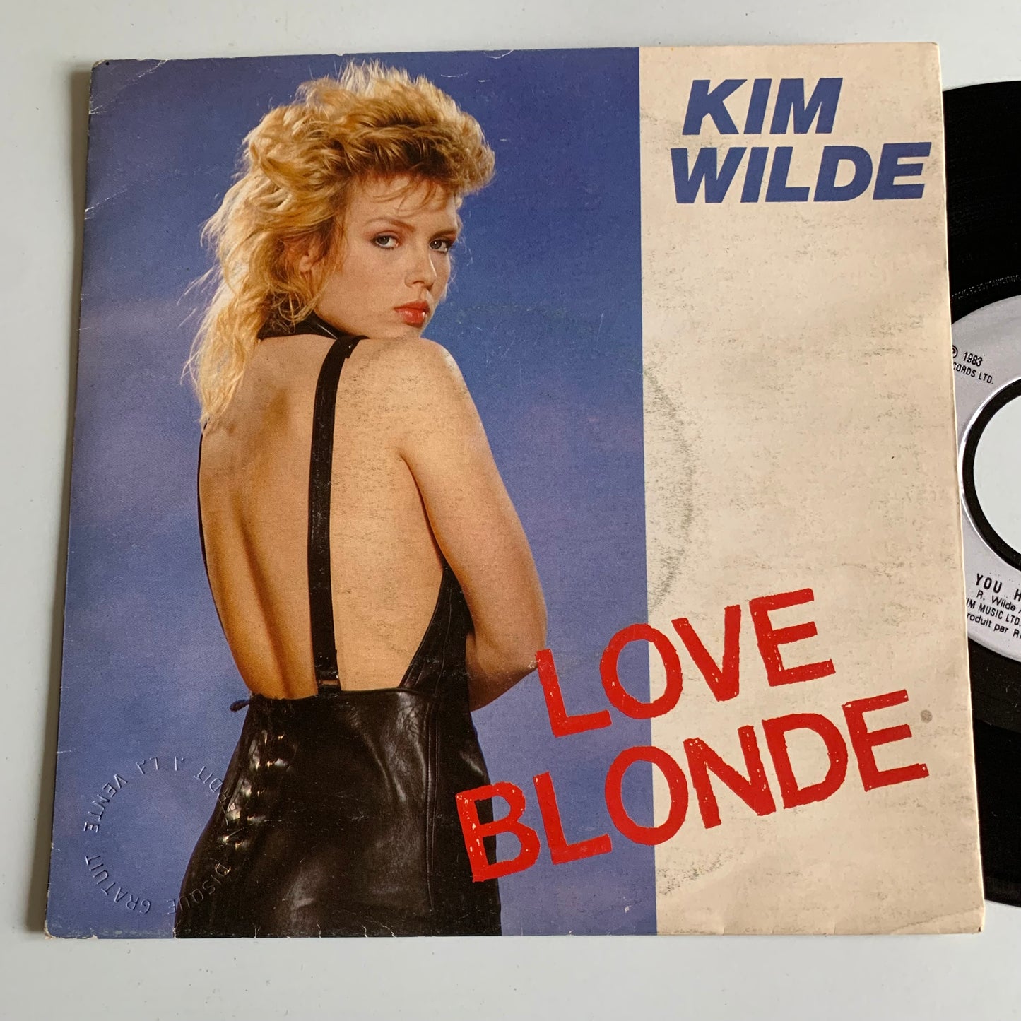 Kim Wilde - Love Blonde - Single 1983 Occasion