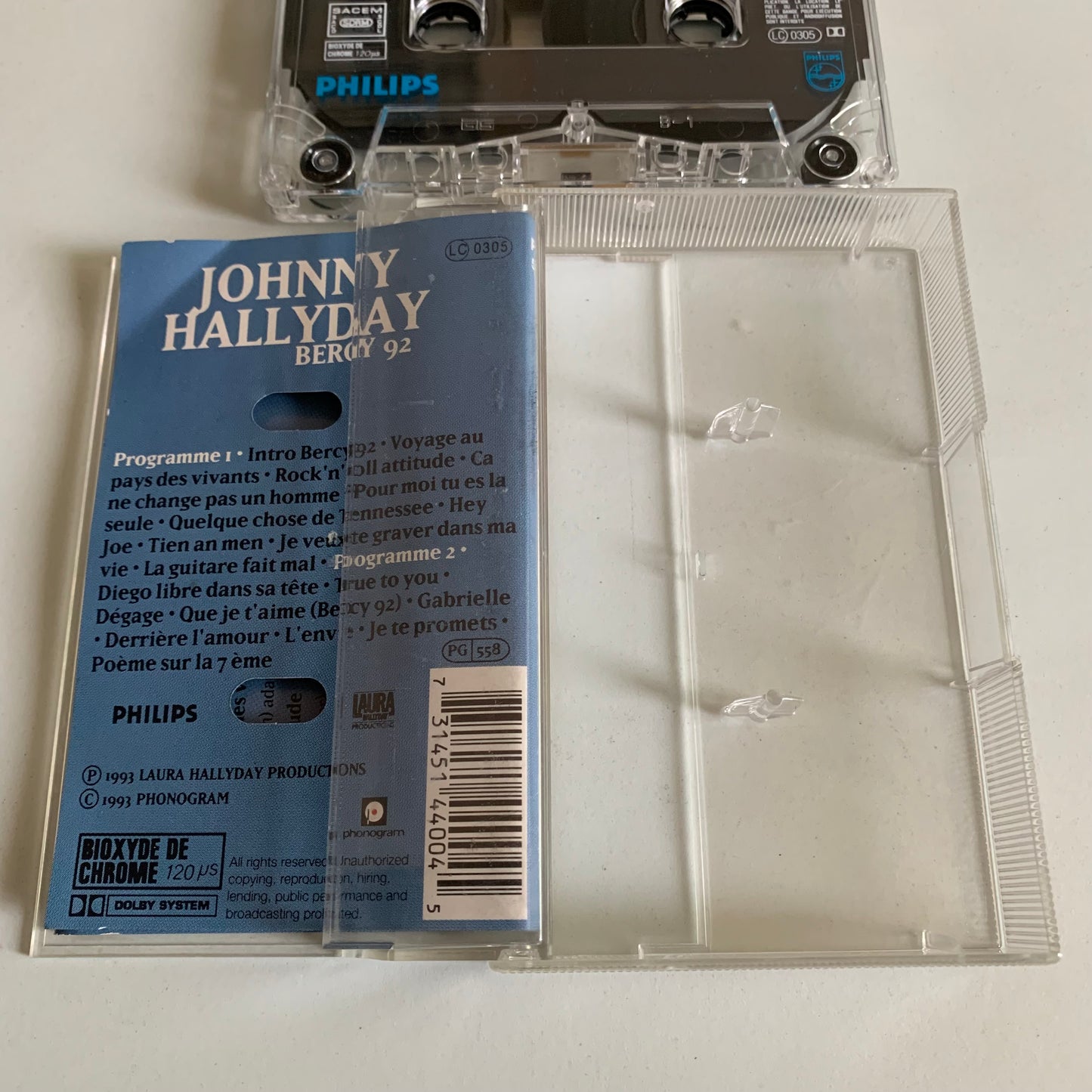 Johnny Hallyday - Bercy 92 - 1993 Occasion