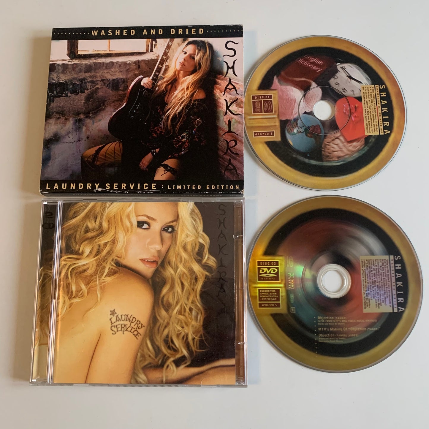 CD & DVD - Shakira - Laundry Service: Washed And Dried - 2002 Occasion