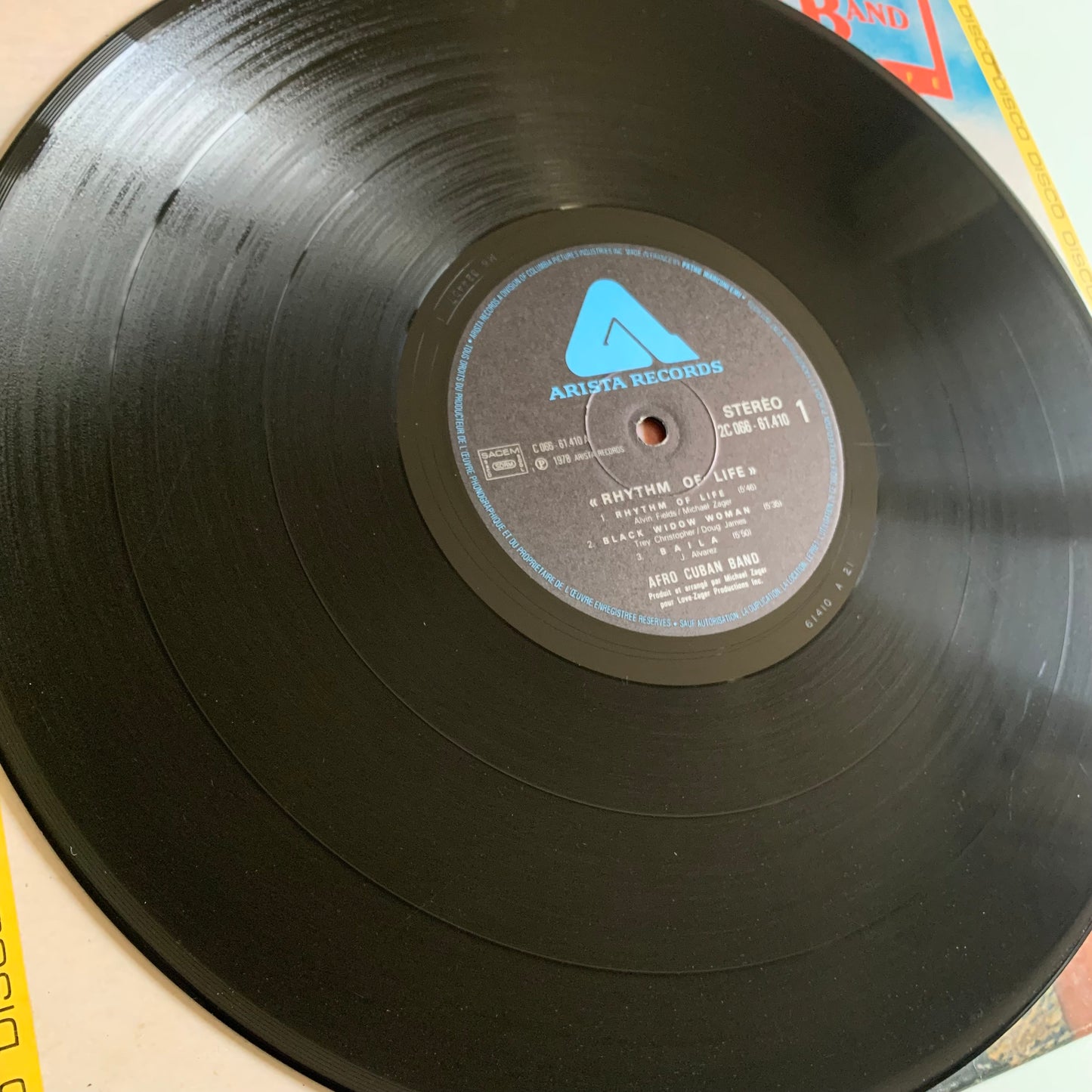 Afro-Cuban Band - Rhythm Of Life - LP 1978