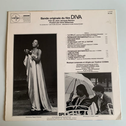 Vladimir Cosma - Diva (Bande Originale Du Film) - LP 1981 Occasion