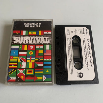 Cassette audio - Bob Marley & The Wailers - Survival - 1979 Occasion