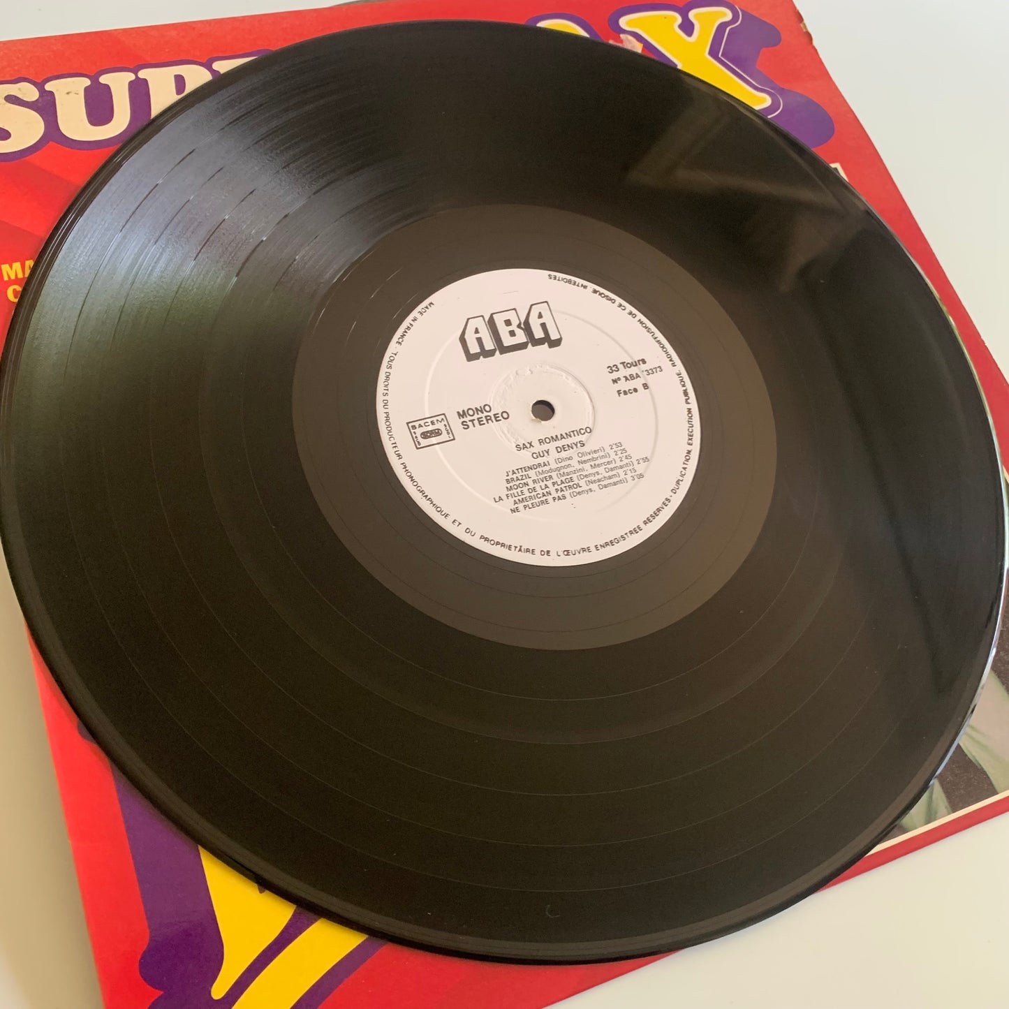 Guy Denys - Super Sax - Sax Romantico - LP Occasion