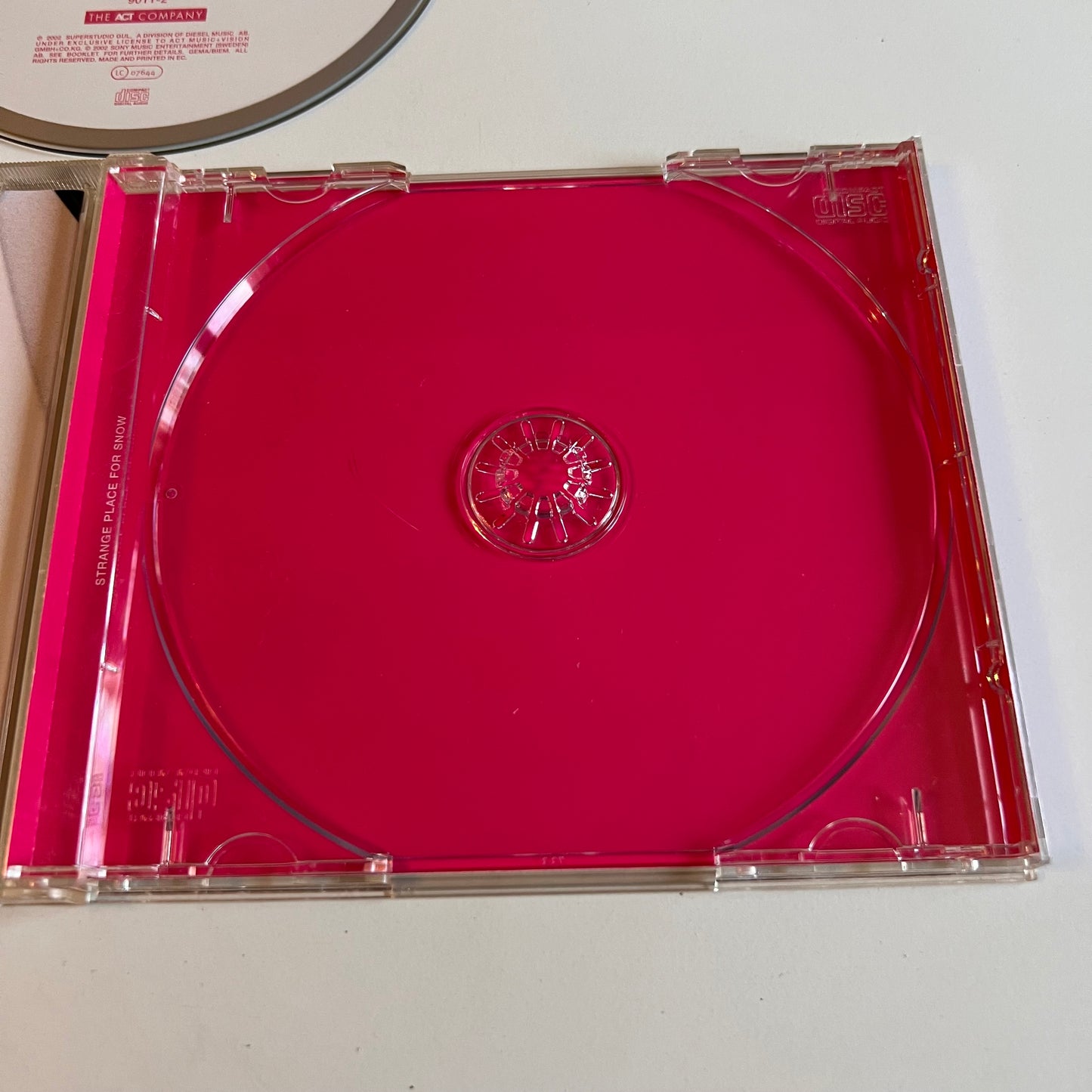 CD - E.S.T. - Strange Place For Snow - 2002