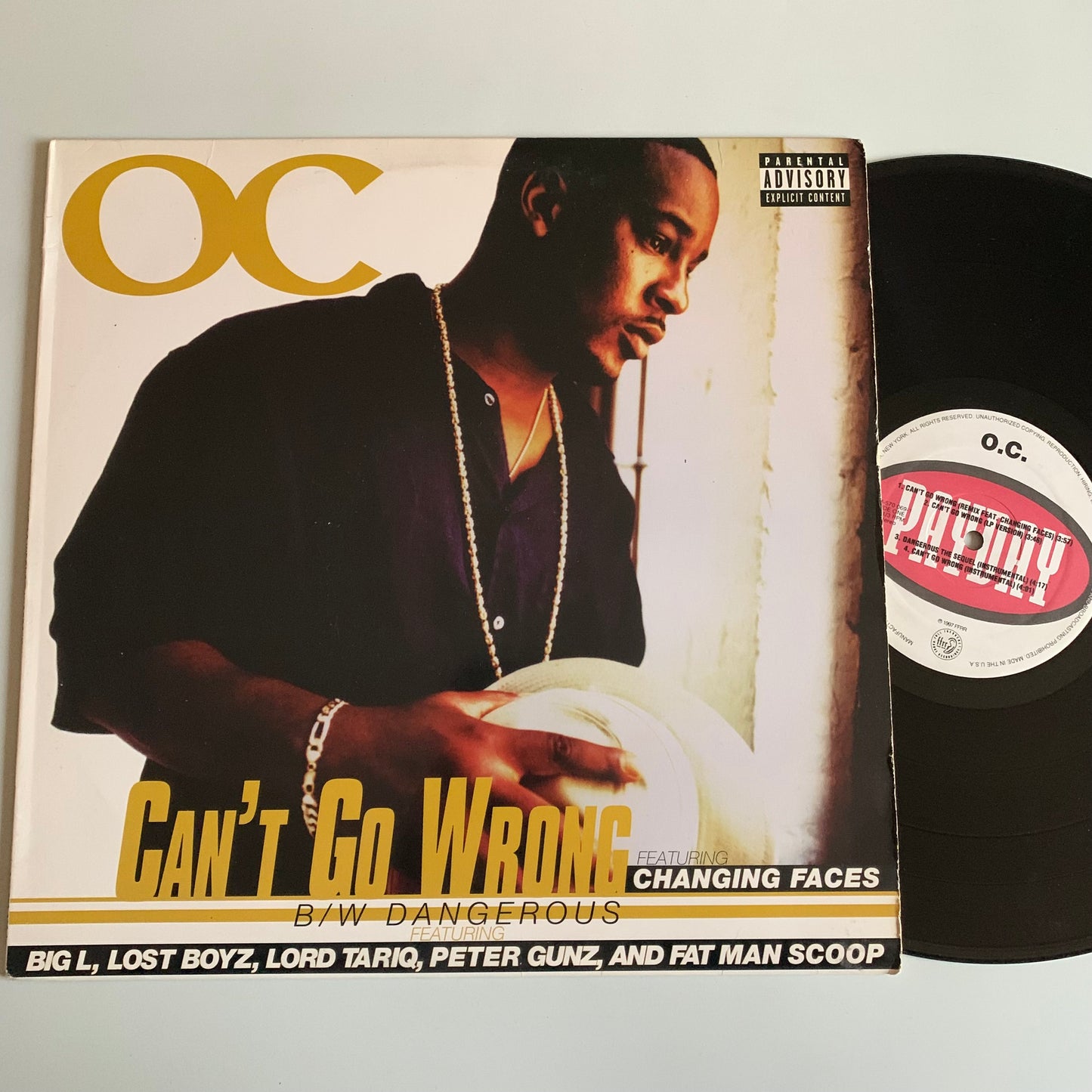 O.C. - Can't Go Wrong / Dangerous - Single 1997