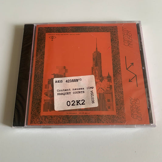 Parkay Quarts - Content Nausea - 2014 Neuf sous Blister