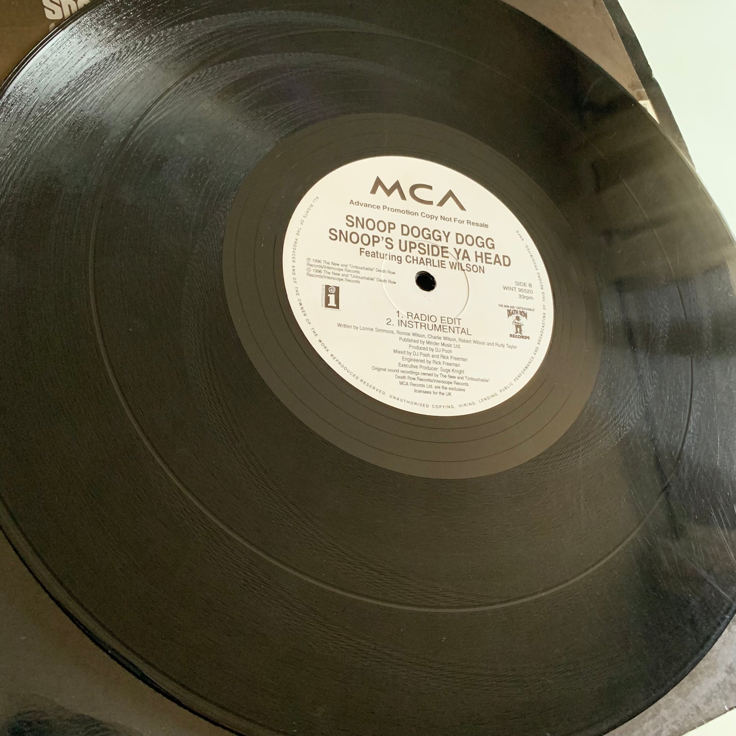 Snoop Doggy Dogg - Charlie Wilson - Snoop's Upside Ya Head - Maxi 1996 Occasion