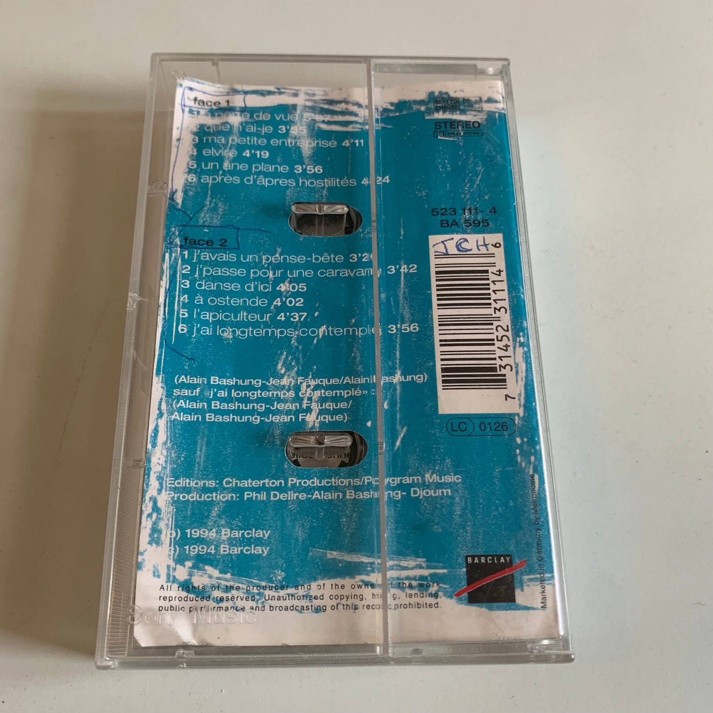 Alain Bashung - Chatterton - 1994 Occasion