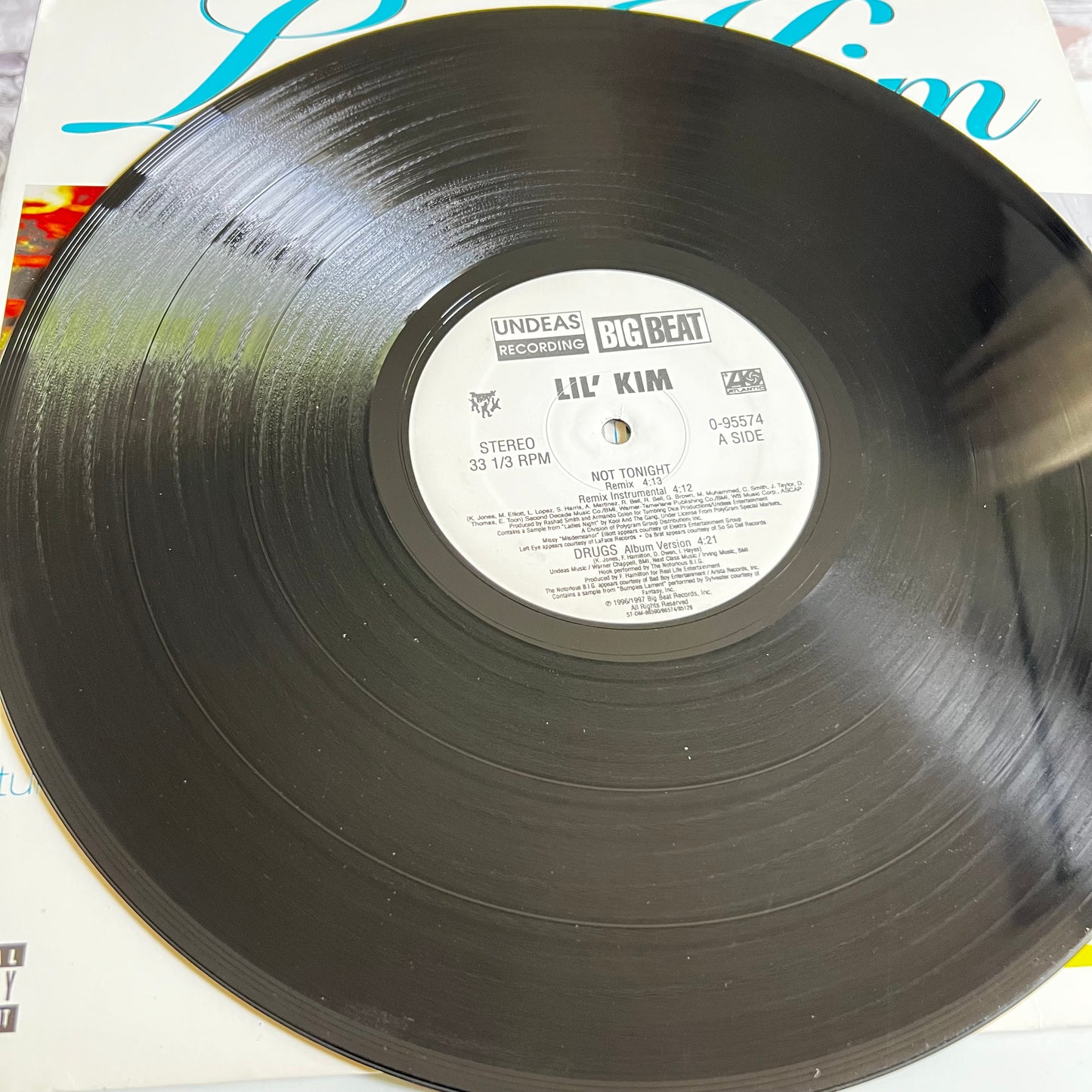 Lil' Kim - Da Brat - Left Eye - Missy Elliott - Angie Martinez - Not Tonight - Single 1997