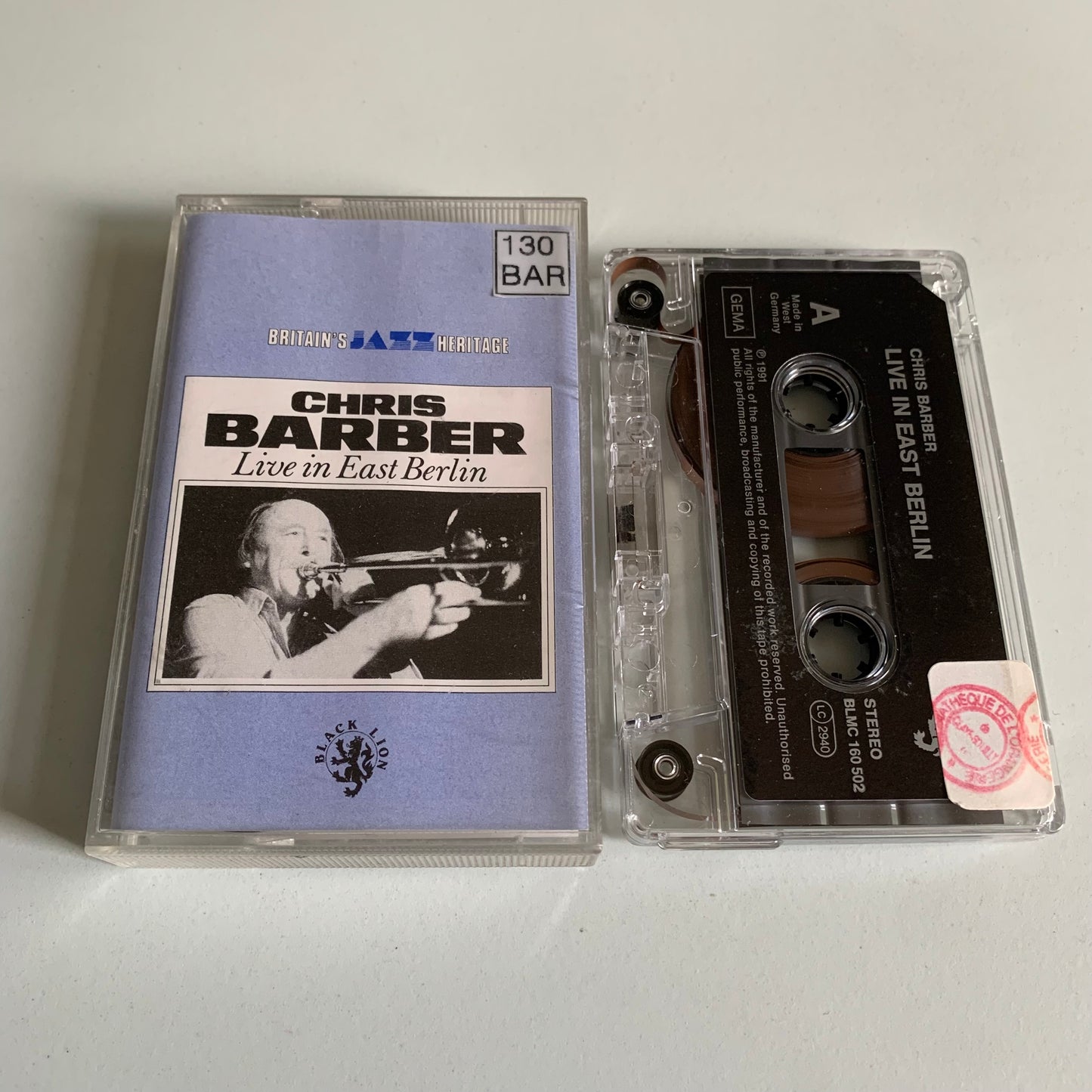 Chris Barber - Live In East Berlin - 1990 Occasion