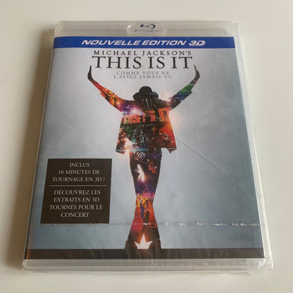 Michael Jackson - This Is It Nouvelle edition 3D - Promo 2010 Neuf