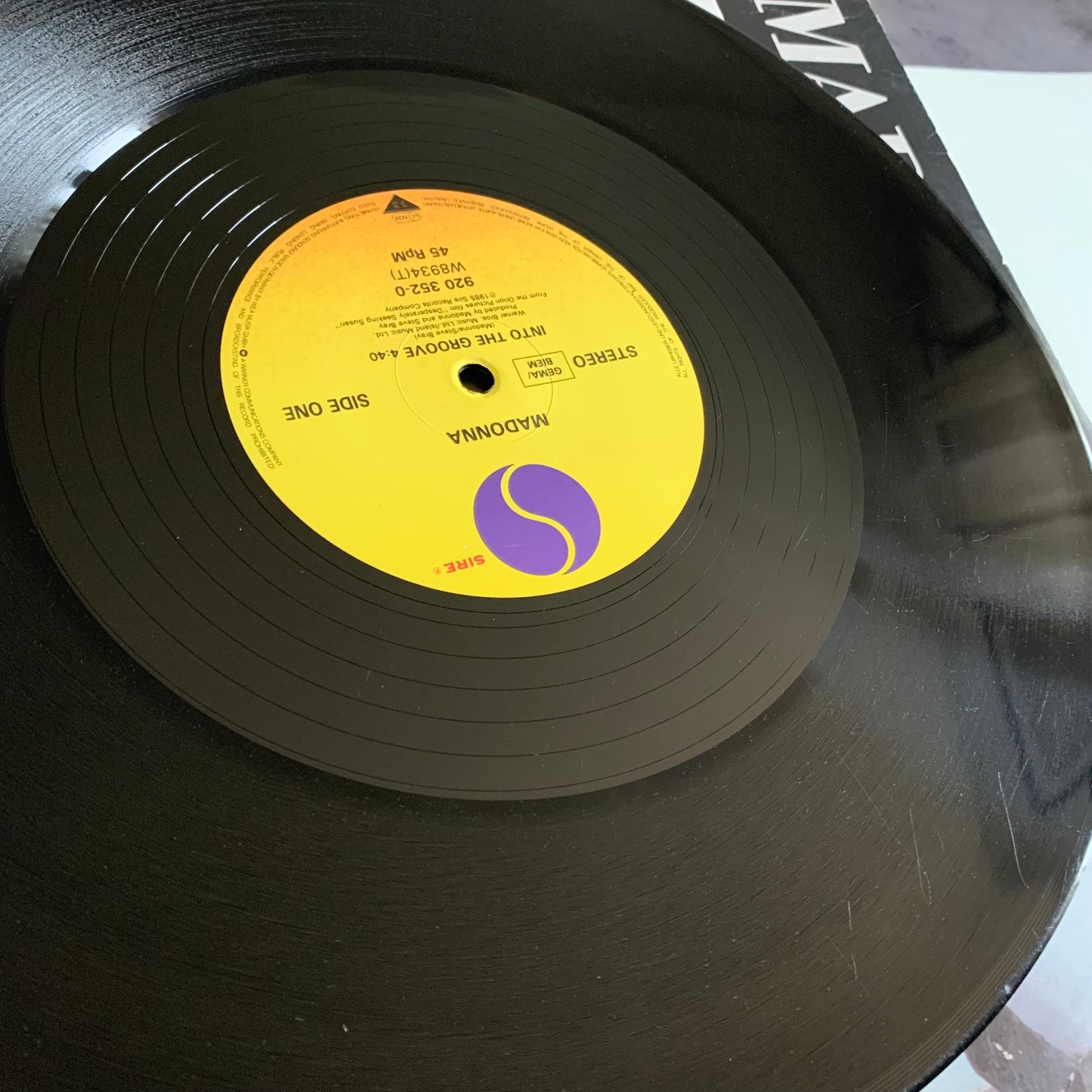 Madonna - Into The Groove - Maxi 1985 Occasion