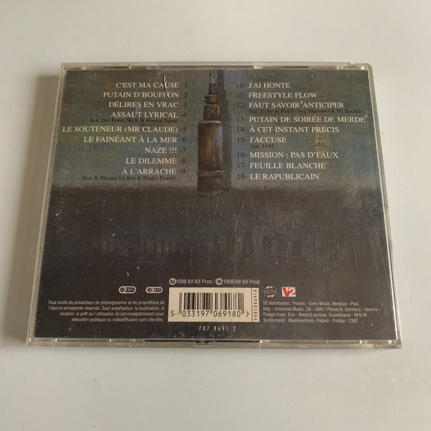 CD - Faf Larage - C'est Ma Cause - 1999 Occasion